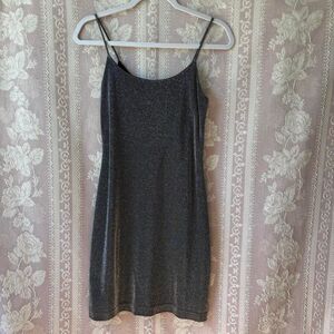 Hugo Buscati Women's Silver and Black Dress